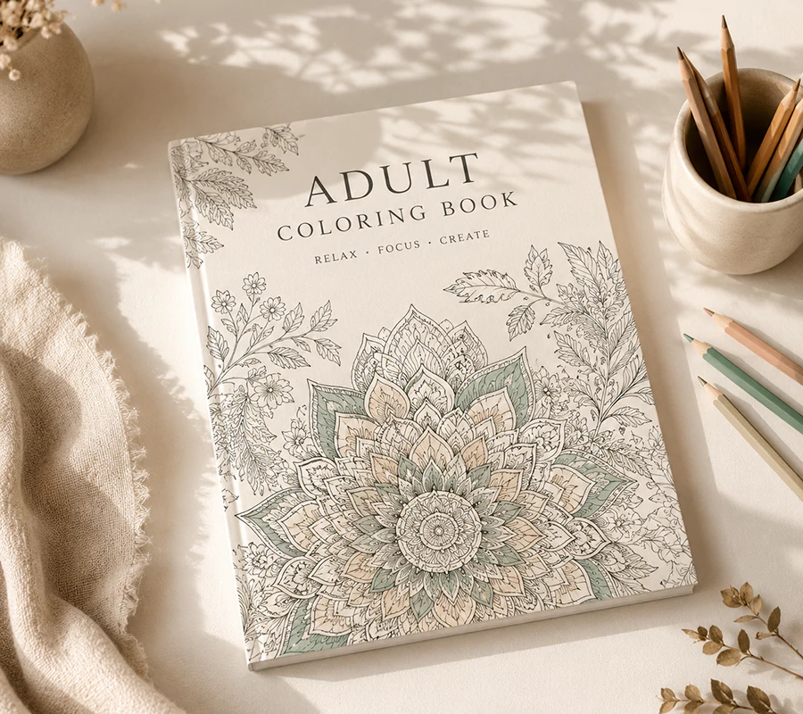 adult coloring book