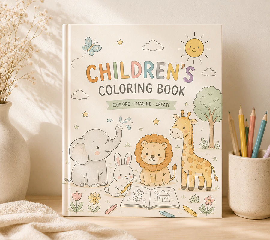 childrens coloring book